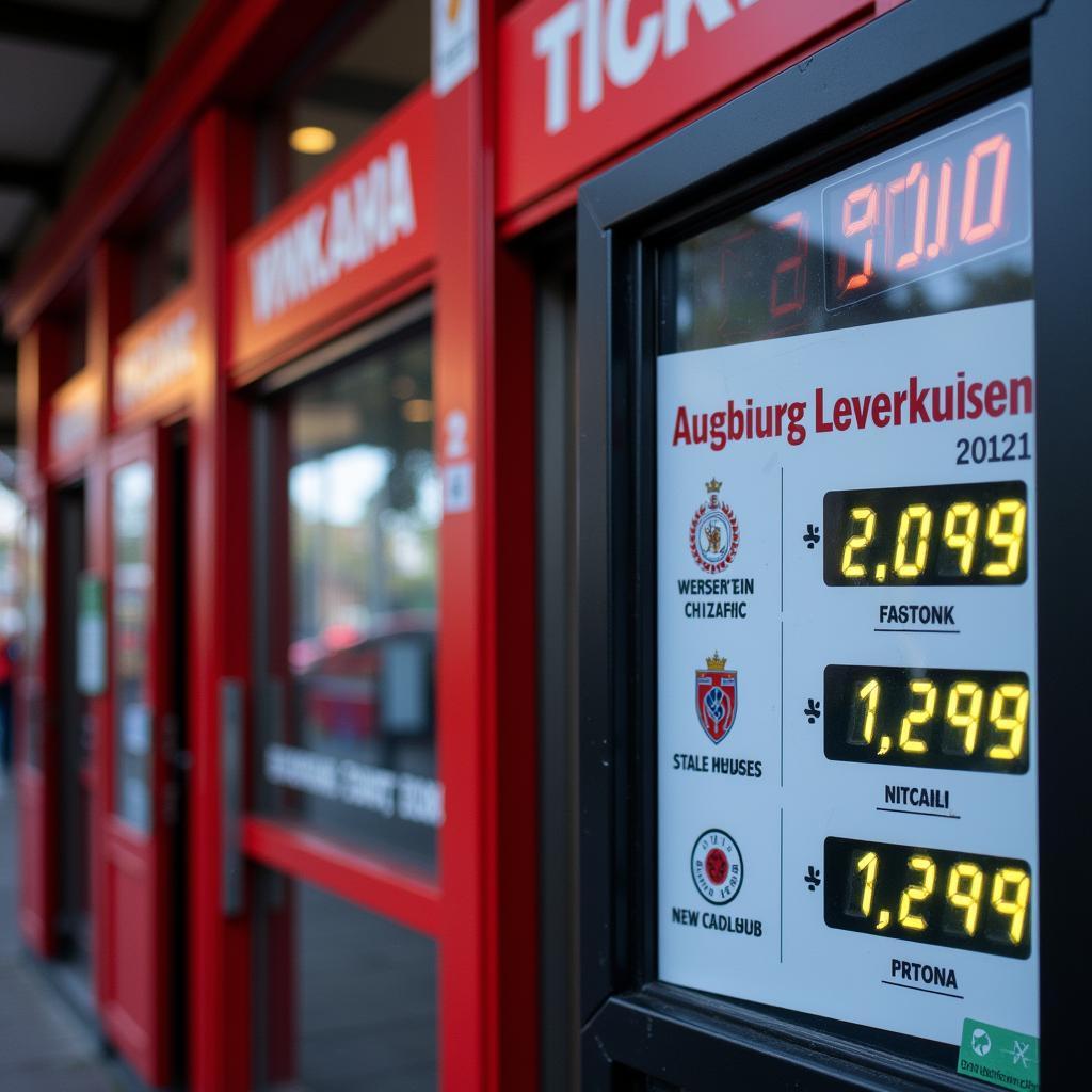 Augsburg Leverkusen Tickets: Preise und Kategorien