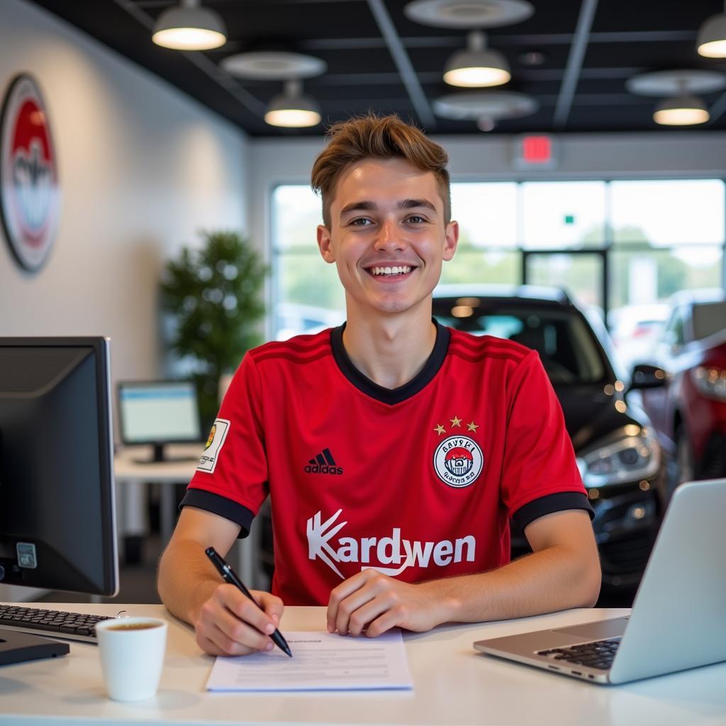 Ausbildung zum Automobilkaufmann bei Bayer 04 Leverkusen