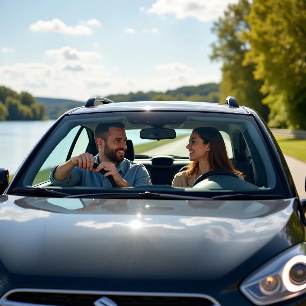 Probefahrt mit einem Gebrauchtwagen in Leverkusen