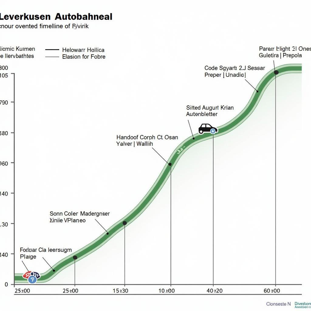 Langfristige Planung der Autobahn Baustelle in Leverkusen