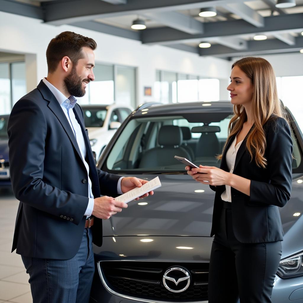 Individuelle Beratung im Autohaus Hilgen