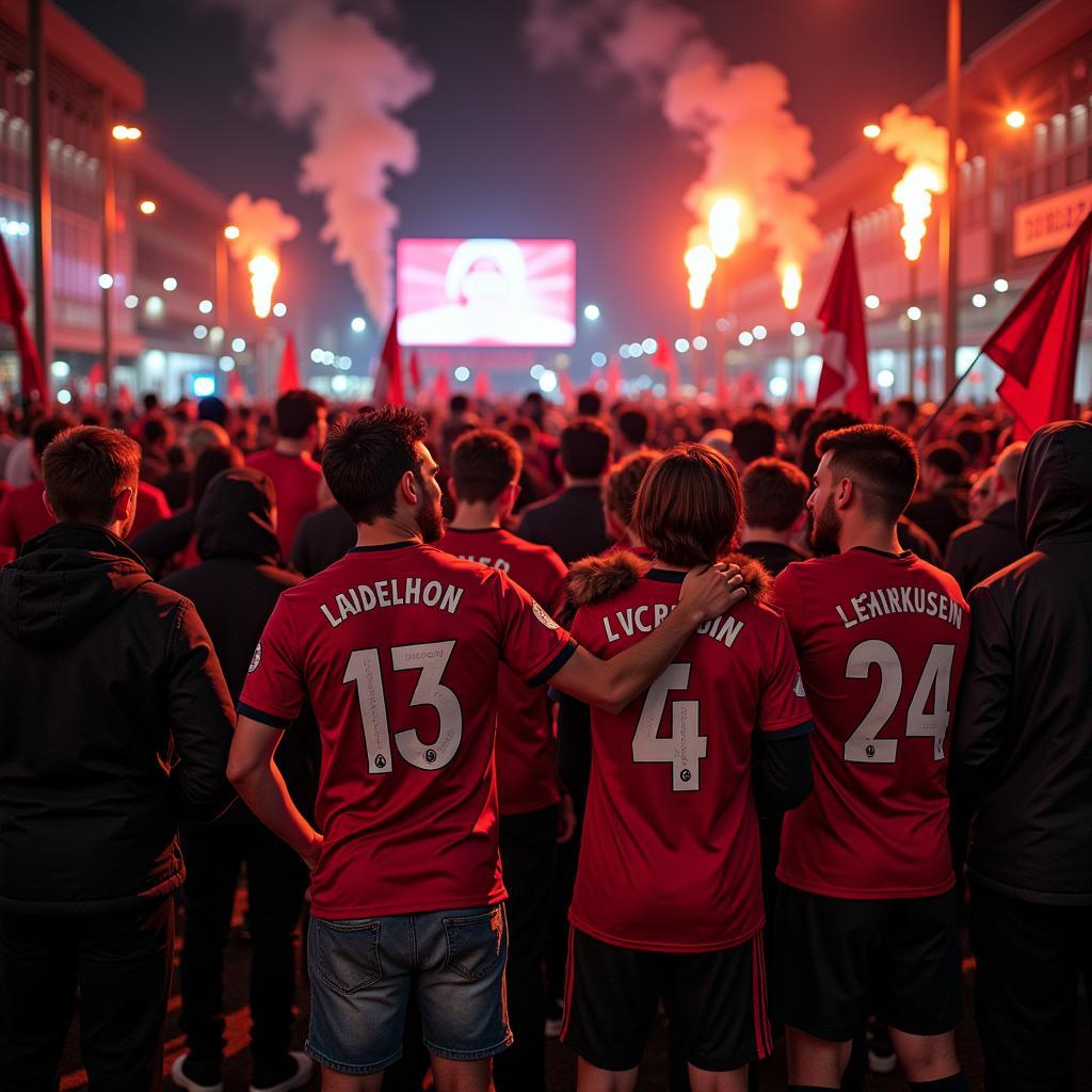 Autohof Chempark Leverkusen: Treffpunkt für Bayer 04 Fans