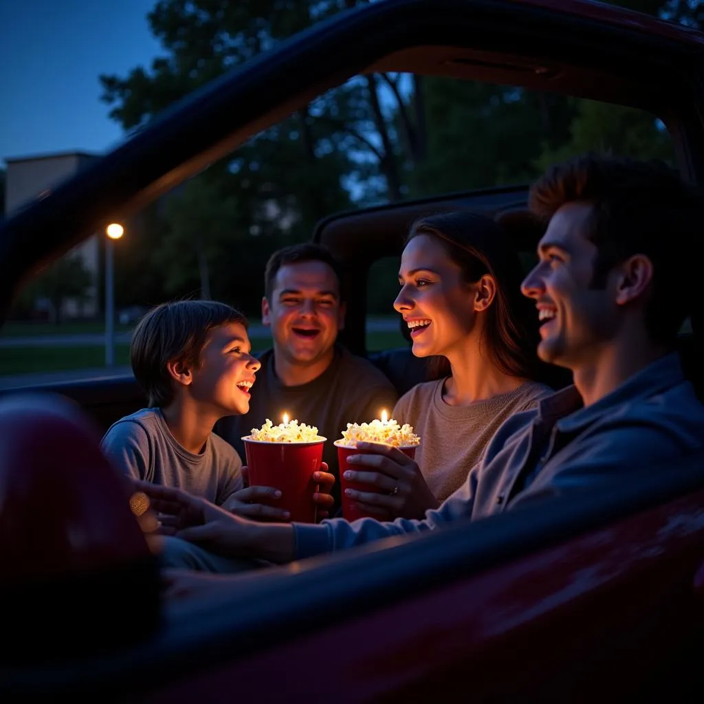 Familienspaß im Autokino Leverkusen