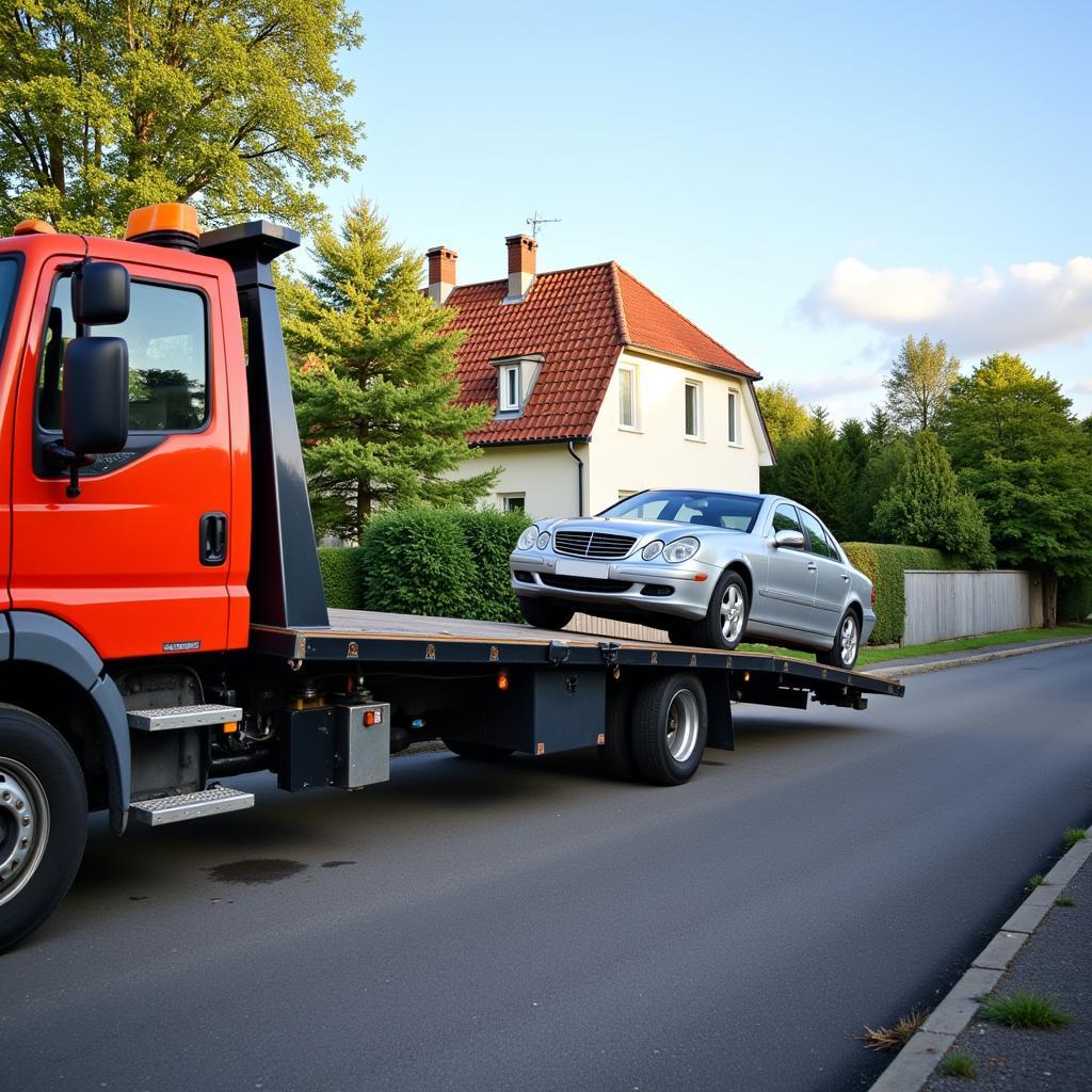 Kostenlose Abholung Ihres Autoschrotts in Leverkusen