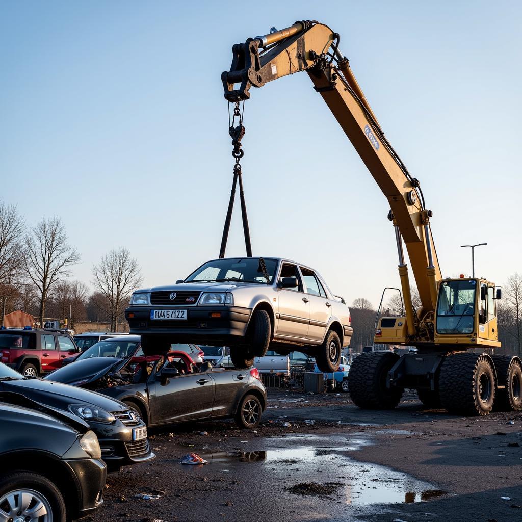 Umweltgerechte Autoentsorgung in Leverkusen