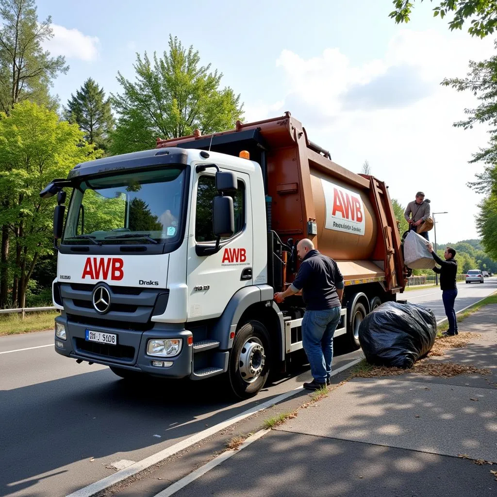 AWB Sperrmüll Abholung