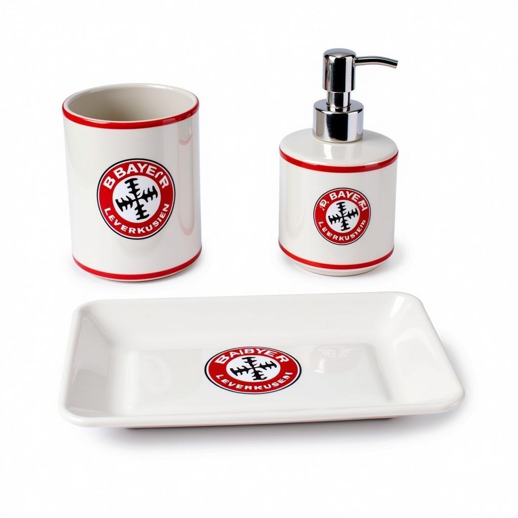 Bayer Leverkusen Badezimmer Accessoire Set