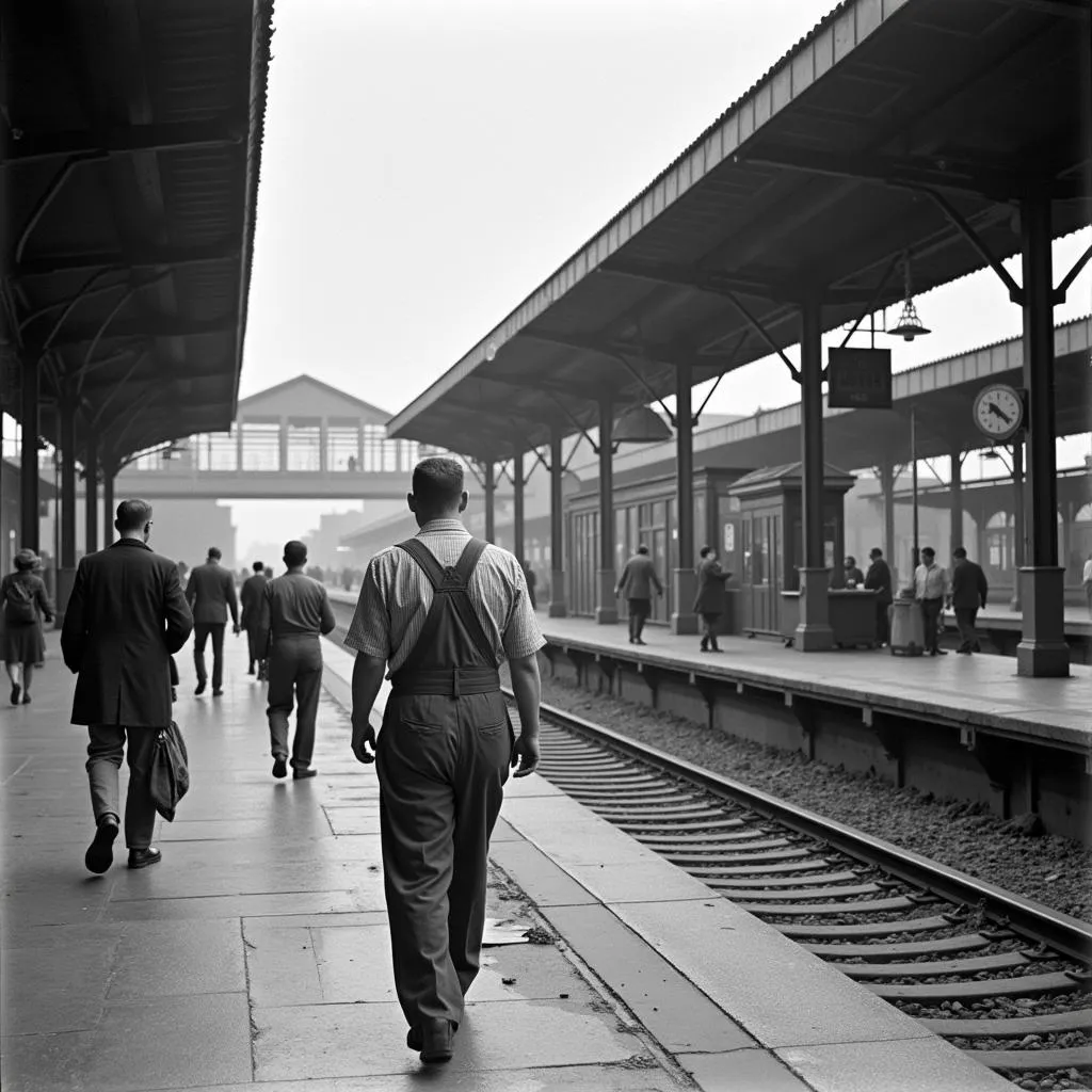 Bahnhof Chempark Leverkusen historisch