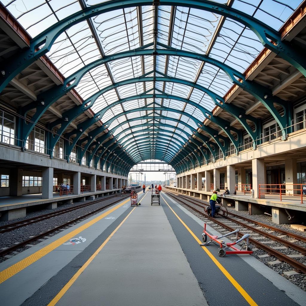 Modernisierung Bahnhof Leverkusen Mitte