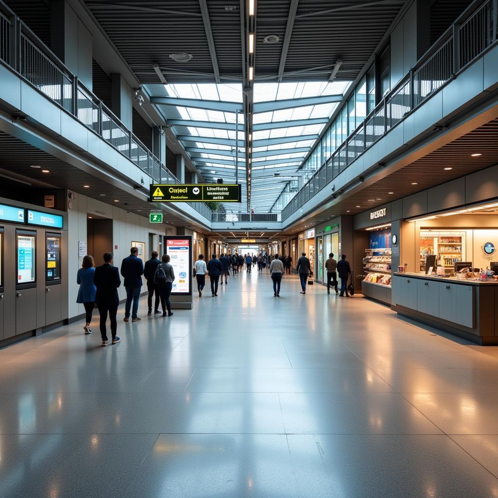 Service und Einrichtungen Bahnhof Leverkusen Mitte