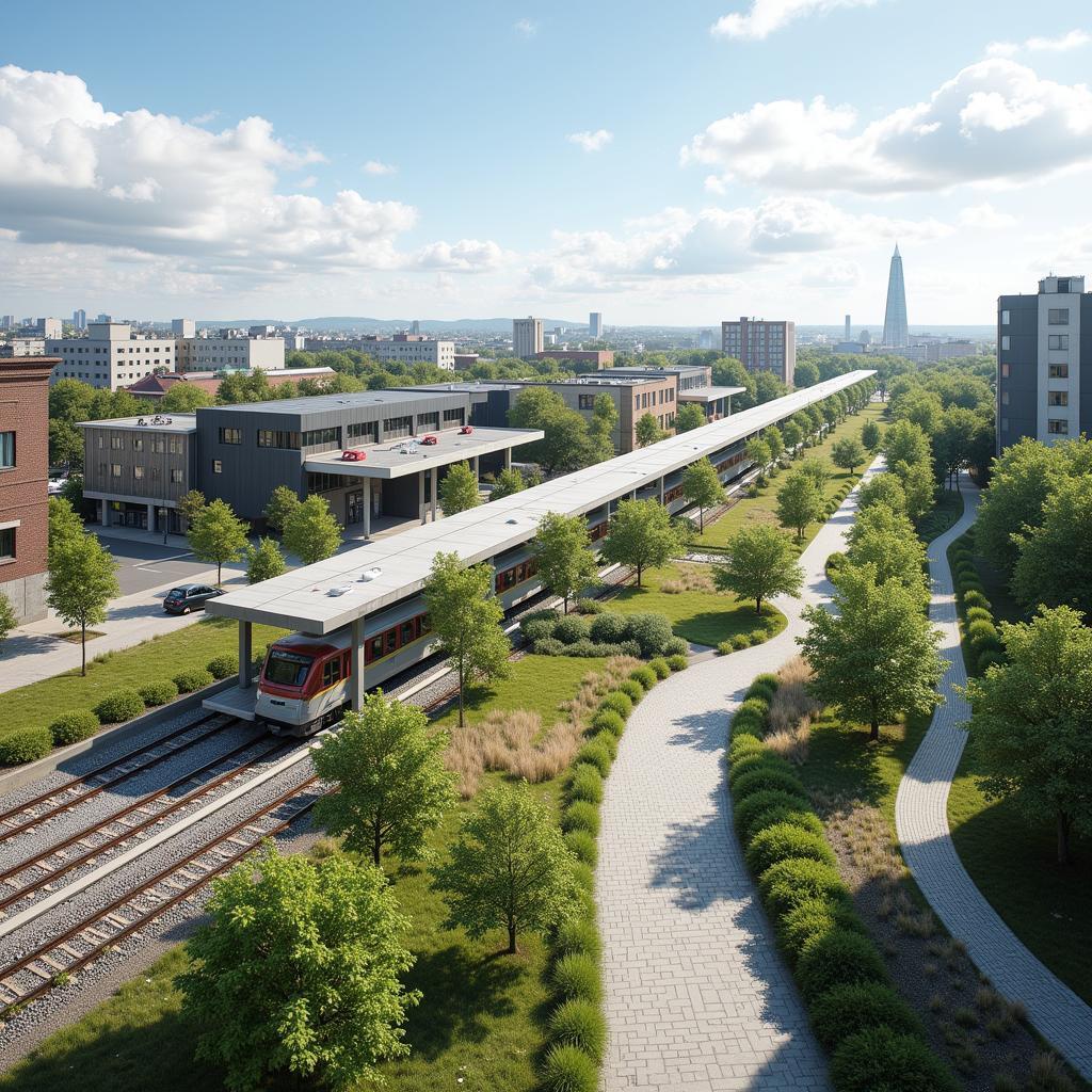 Zukunftsvision Bahnhof Leverkusen Mitte: Integration in ein lebendiges Stadtquartier