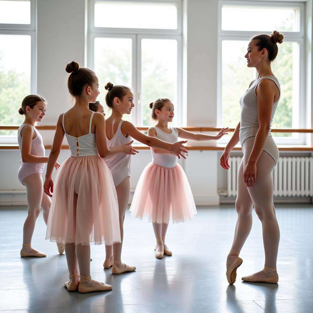 Spielerischer Ballettunterricht für Kleinkinder in Leverkusen