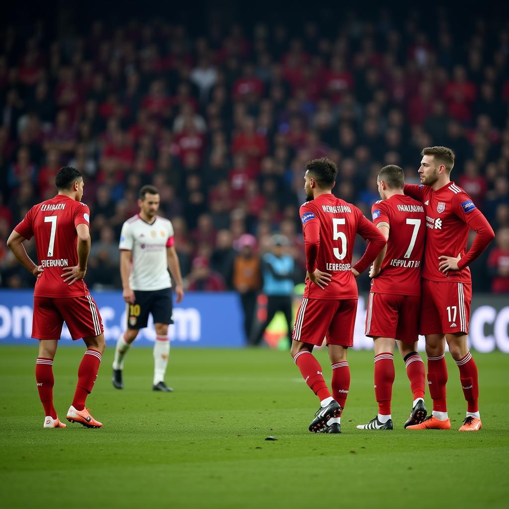 Die schmerzhafte Niederlage von Bayer Leverkusen gegen Barcelona im Camp Nou