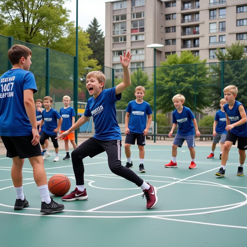 Jugendtraining in Leverkusen