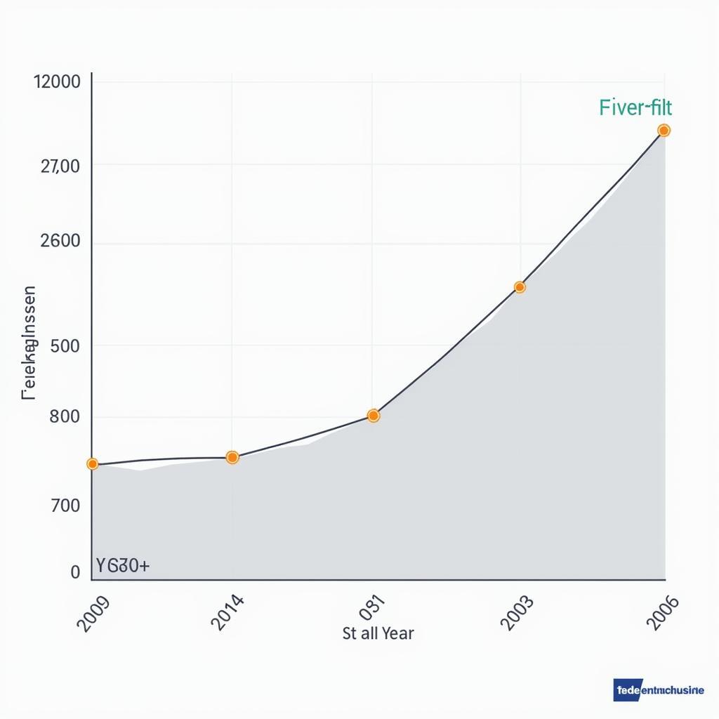 Grafik mit Preisentwicklung von Baugrundstücken in Leverkusen