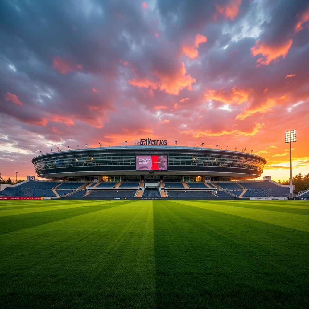 Die BayArena am Frankenberg 9 in Leverkusen