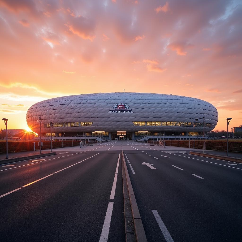 Aussenansicht der BayArena