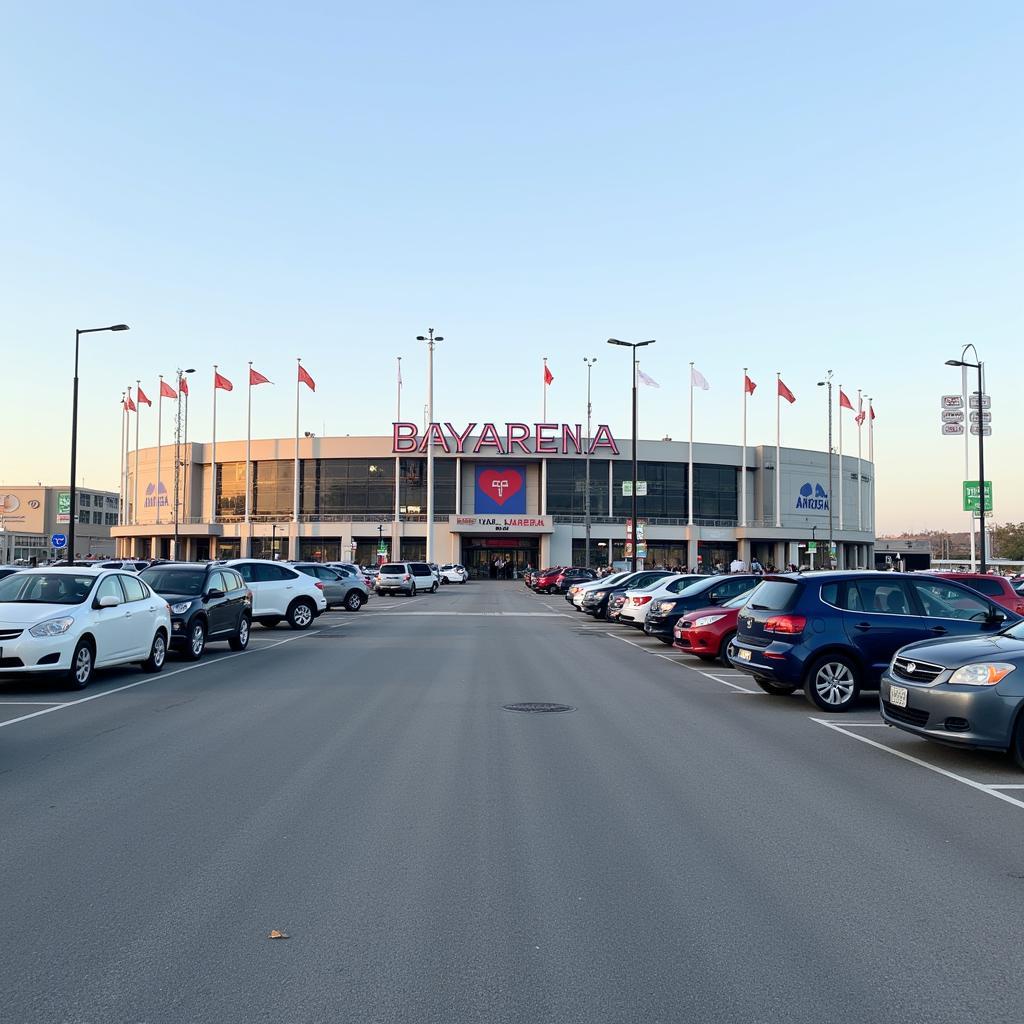 BayArena Leverkusen Parkplatz