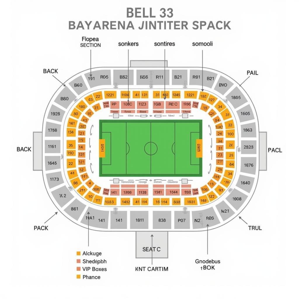 Sitzplan der BayArena