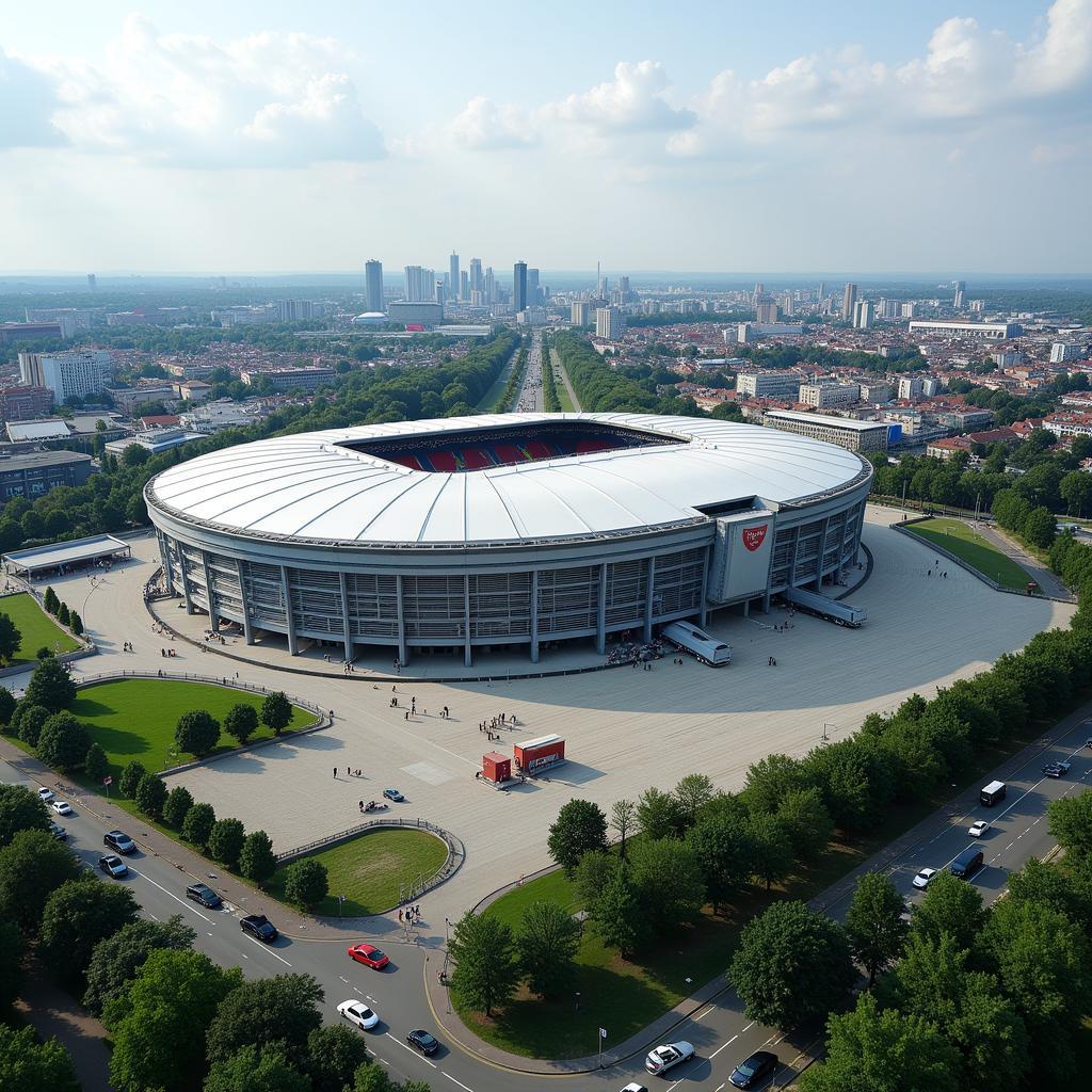 Modernisierung der BayArena