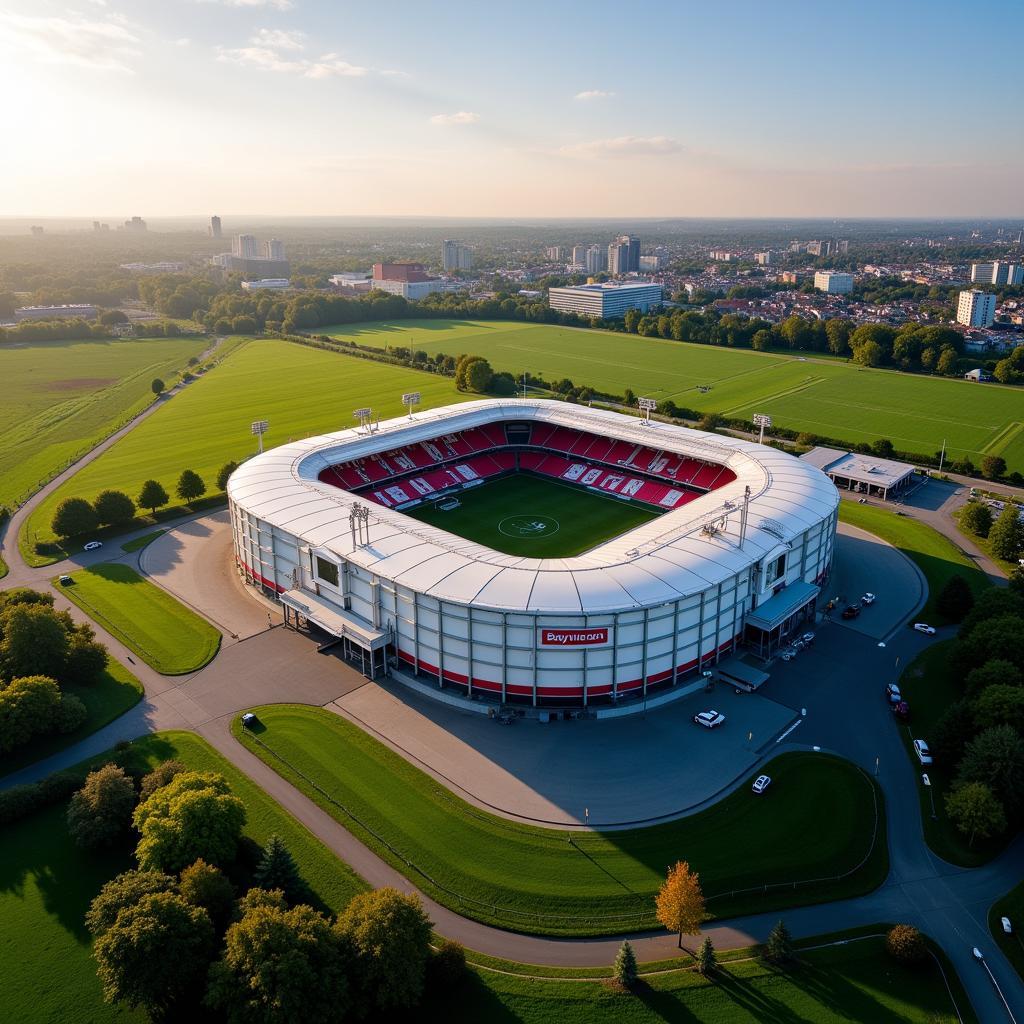 Panorama der BayArena