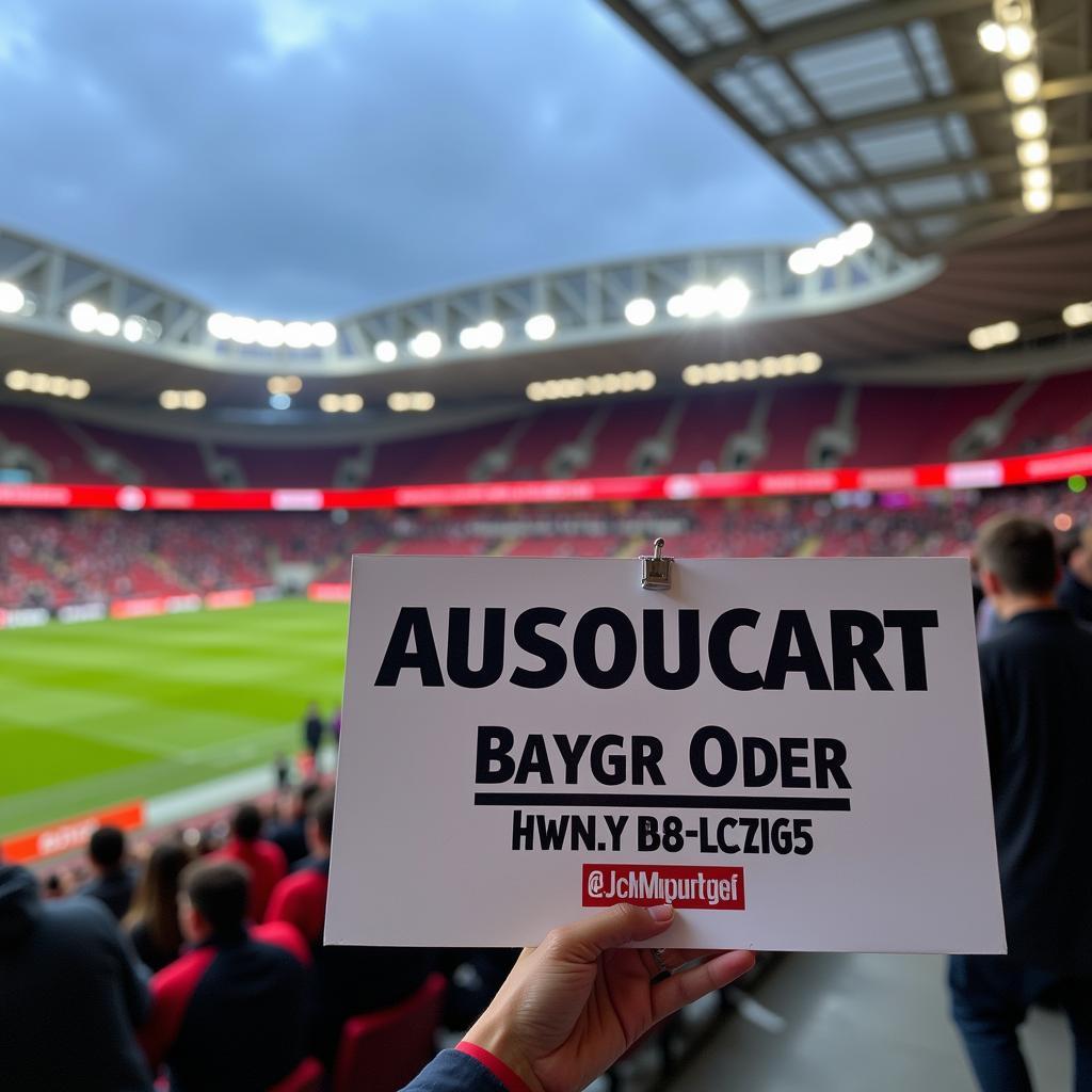 Ausverkaufte BayArena