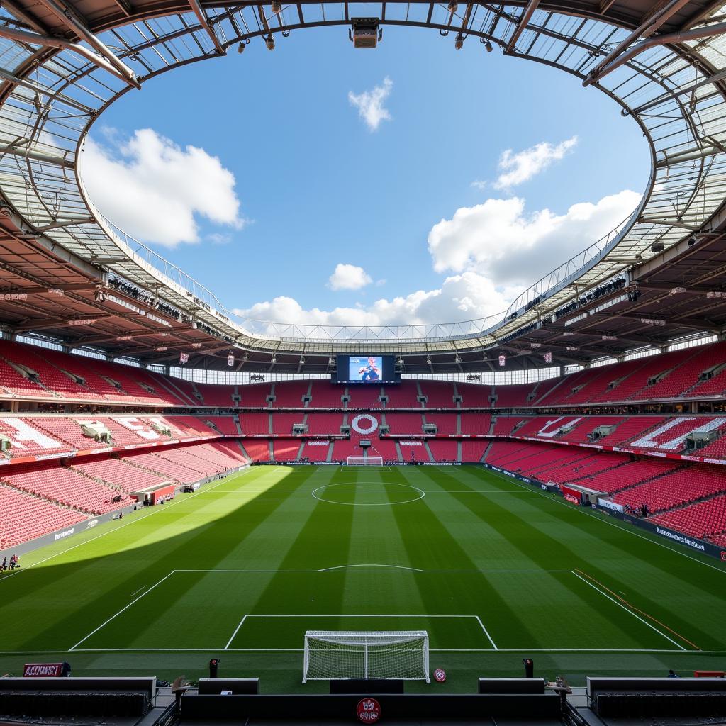 BayArena Stadion Cunda Leverkusen