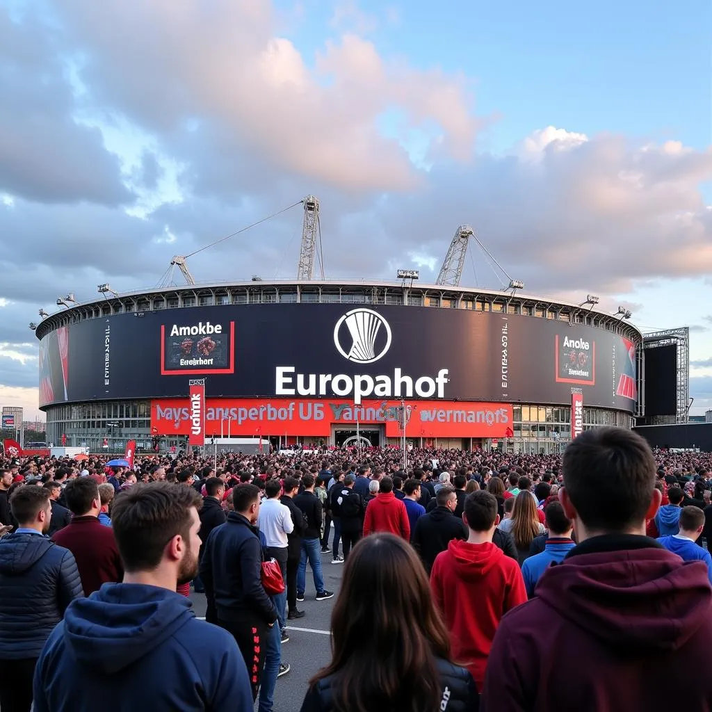 Umbenennung der BayArena zum Europahof