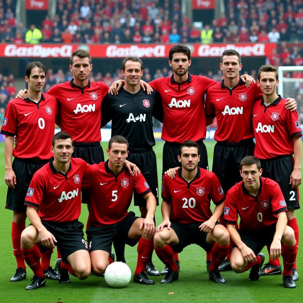 Bayer 04 Leverkusen Aufstellung im Champions League Finale 2002