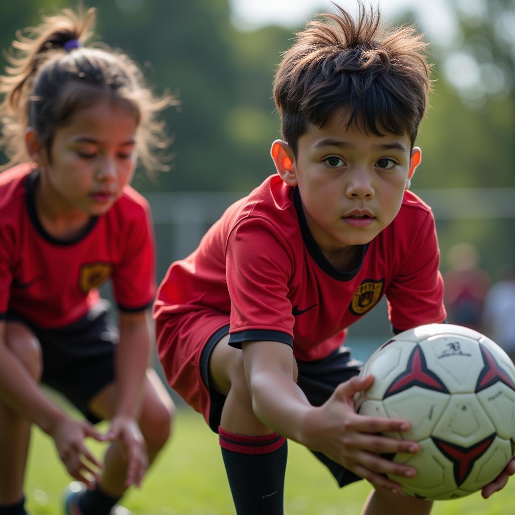 Jugendspieler am Bayer 04 Leverkusen Kurtekotten