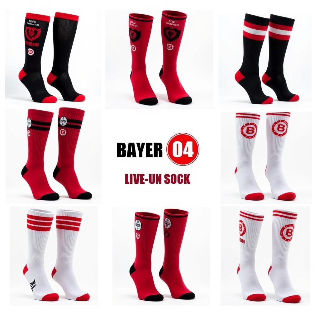 Offizielle Bayer 04 Leverkusen Socken Kollektion