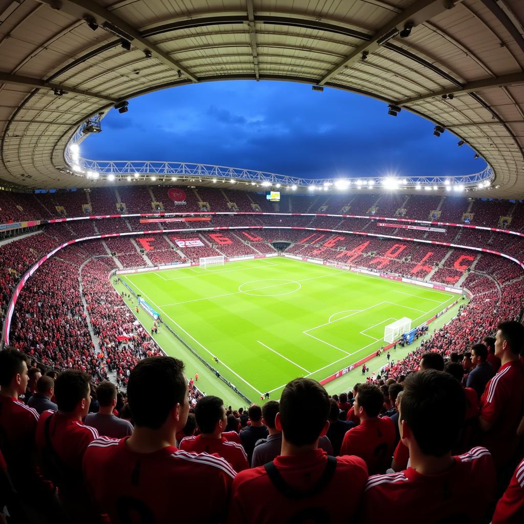 BayArena - Heimspielstätte von Bayer 04 Leverkusen