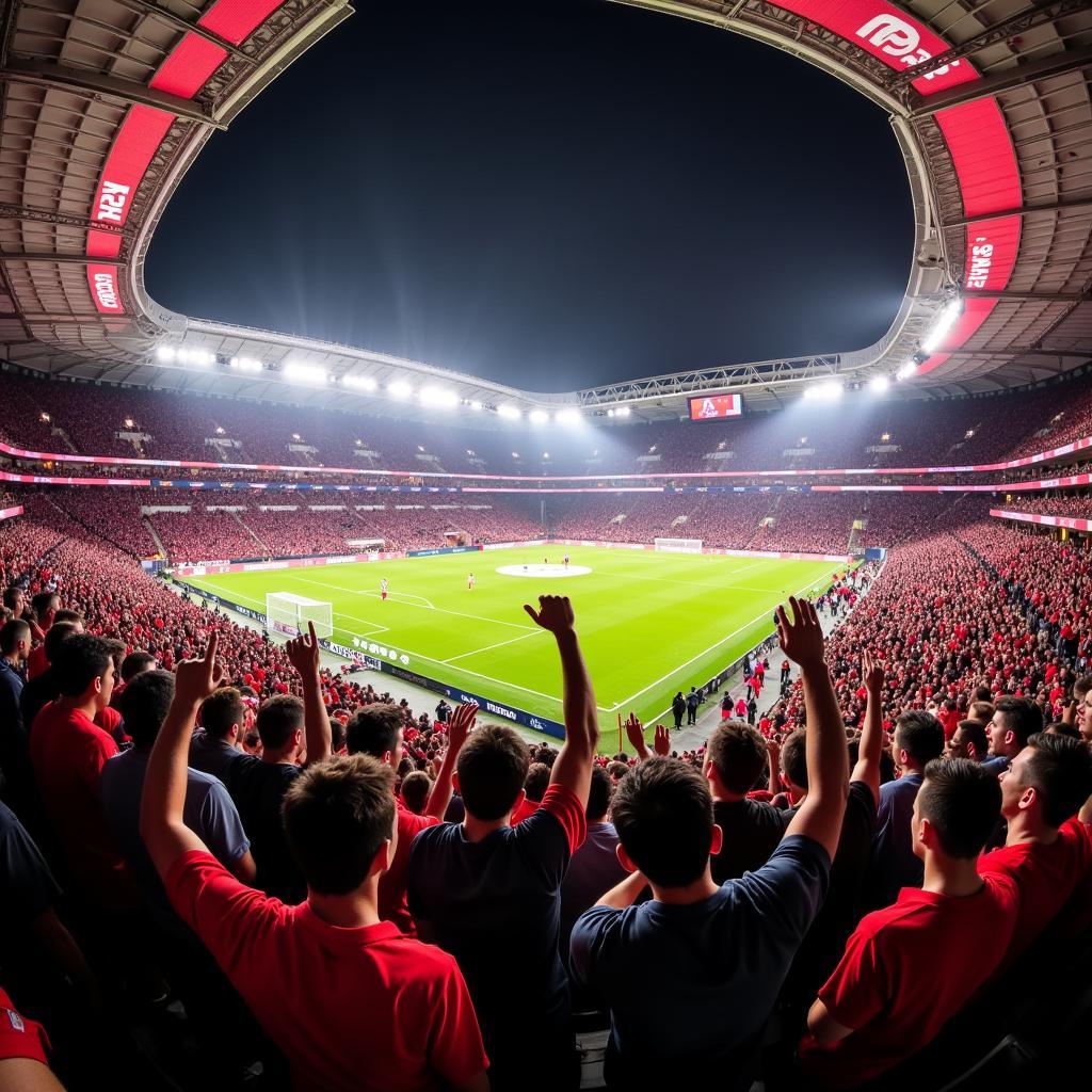 Bayer 04 Leverkusen: Stadion und Fans