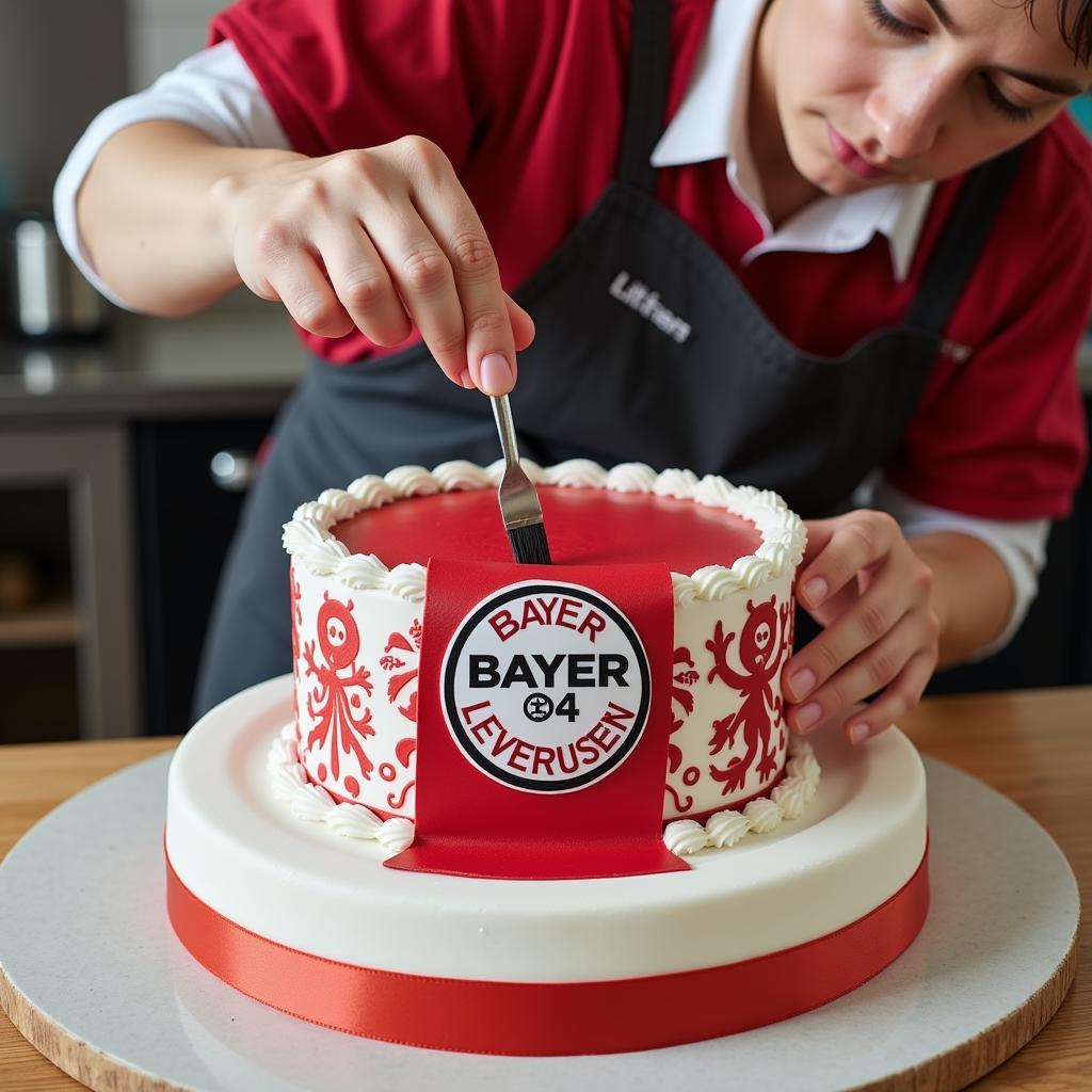 Bayer 04 Leverkusen Torte Personalisierung