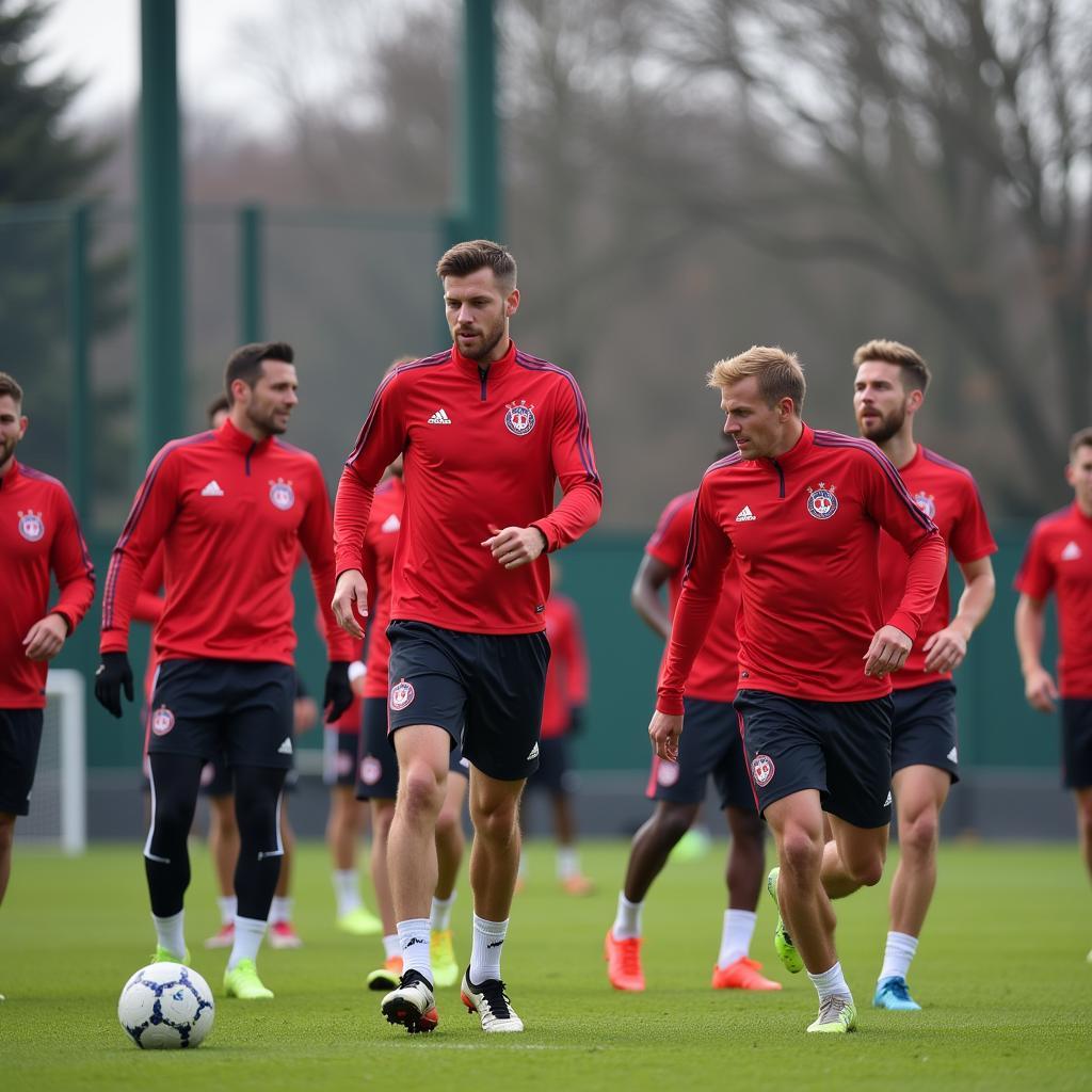 Bayer 04 Leverkusen: Training