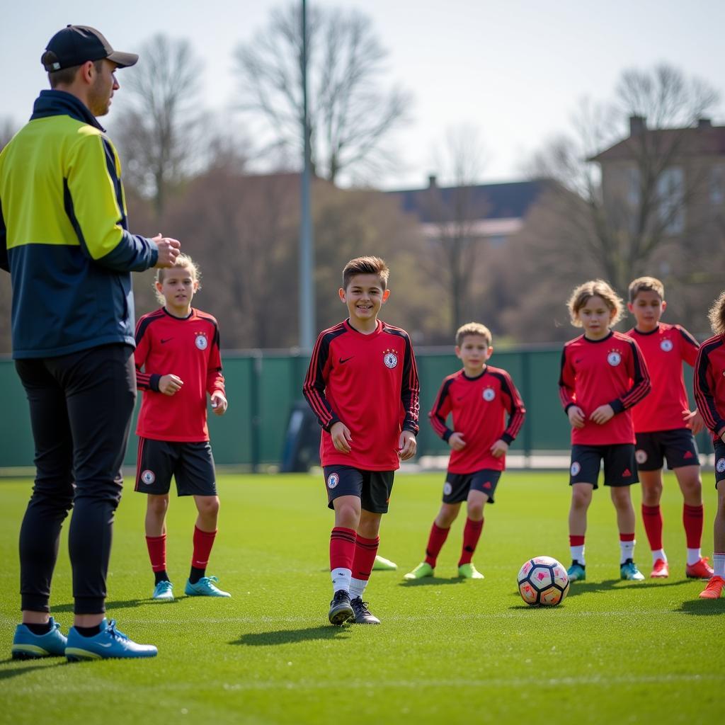 Bayer 04 Leverkusen U13 Training