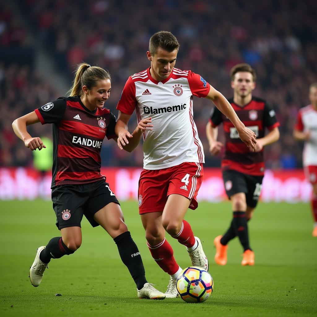 Bayer 04 Leverkusen U17 Spiel