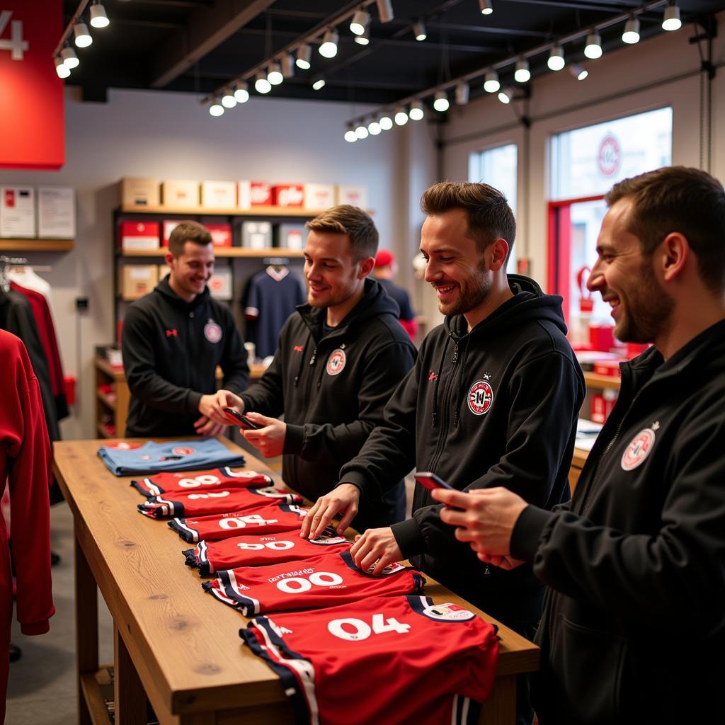 Bayer 04 Fans im Shop Leverkusen City