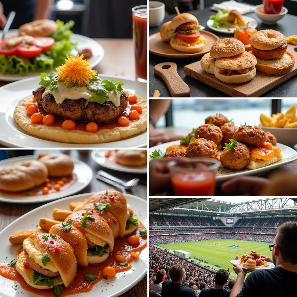 Kulinarische Köstlichkeiten in der BayArena: Bayer Gastronomie GmbH verwöhnt die Fans.