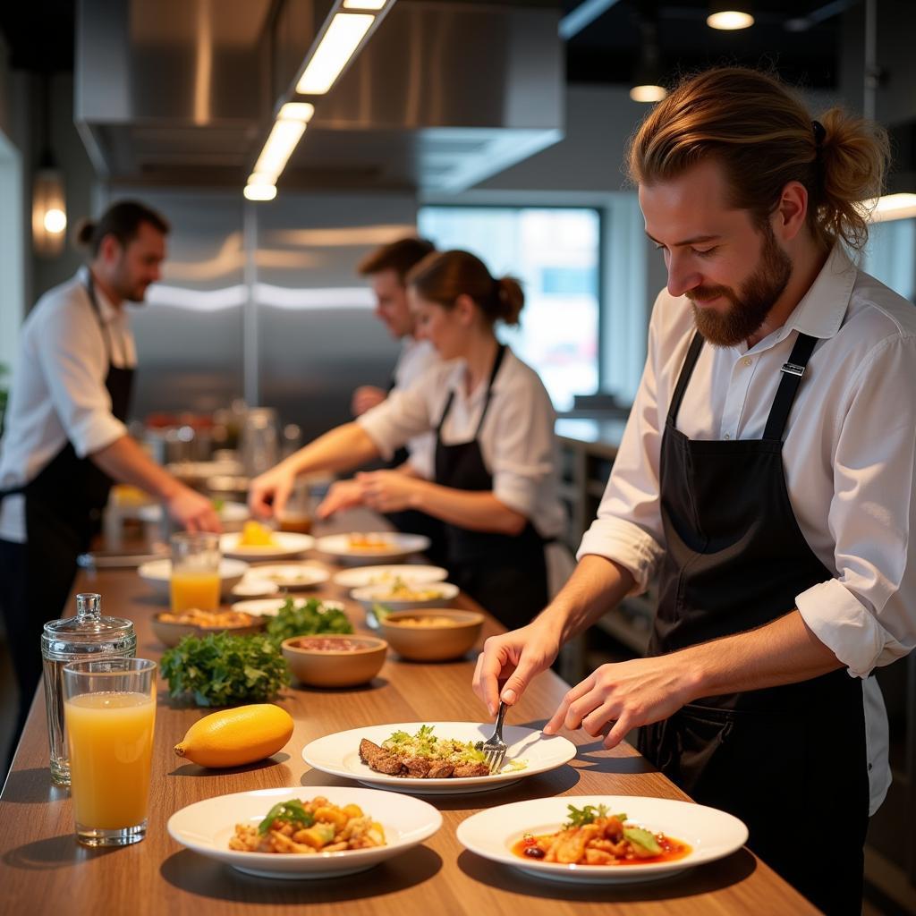 Das Team der Bayer Gastronomie GmbH: Leidenschaft für kulinarische Exzellenz.