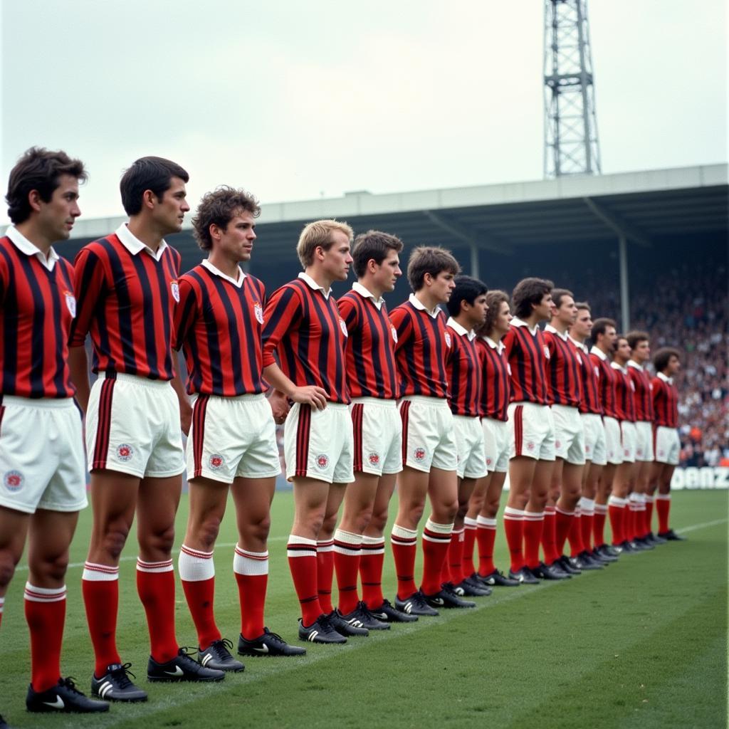 Bayer Leverkusen Mannschaft 1980