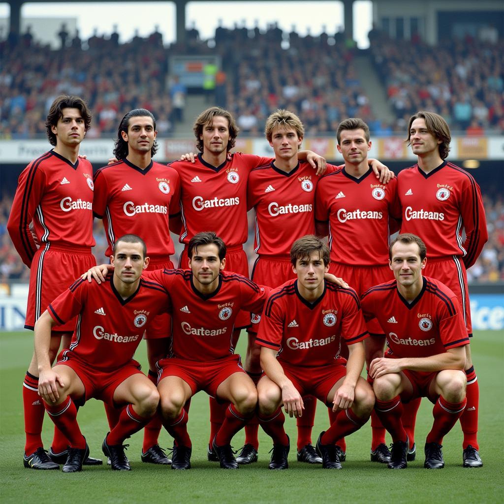 Die Bayer Leverkusen Mannschaft der Saison 1994/1995