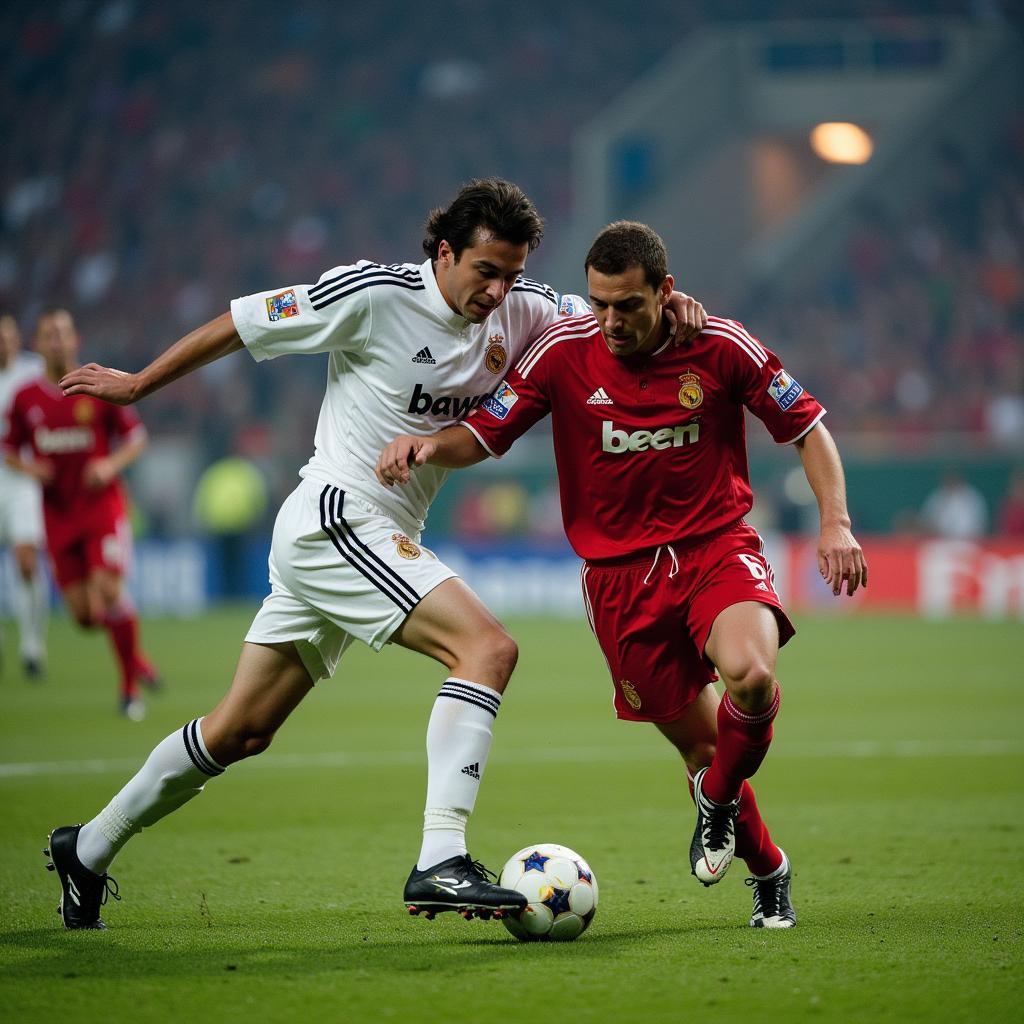 Bayer Leverkusen im Champions League-Finale 2002/2003