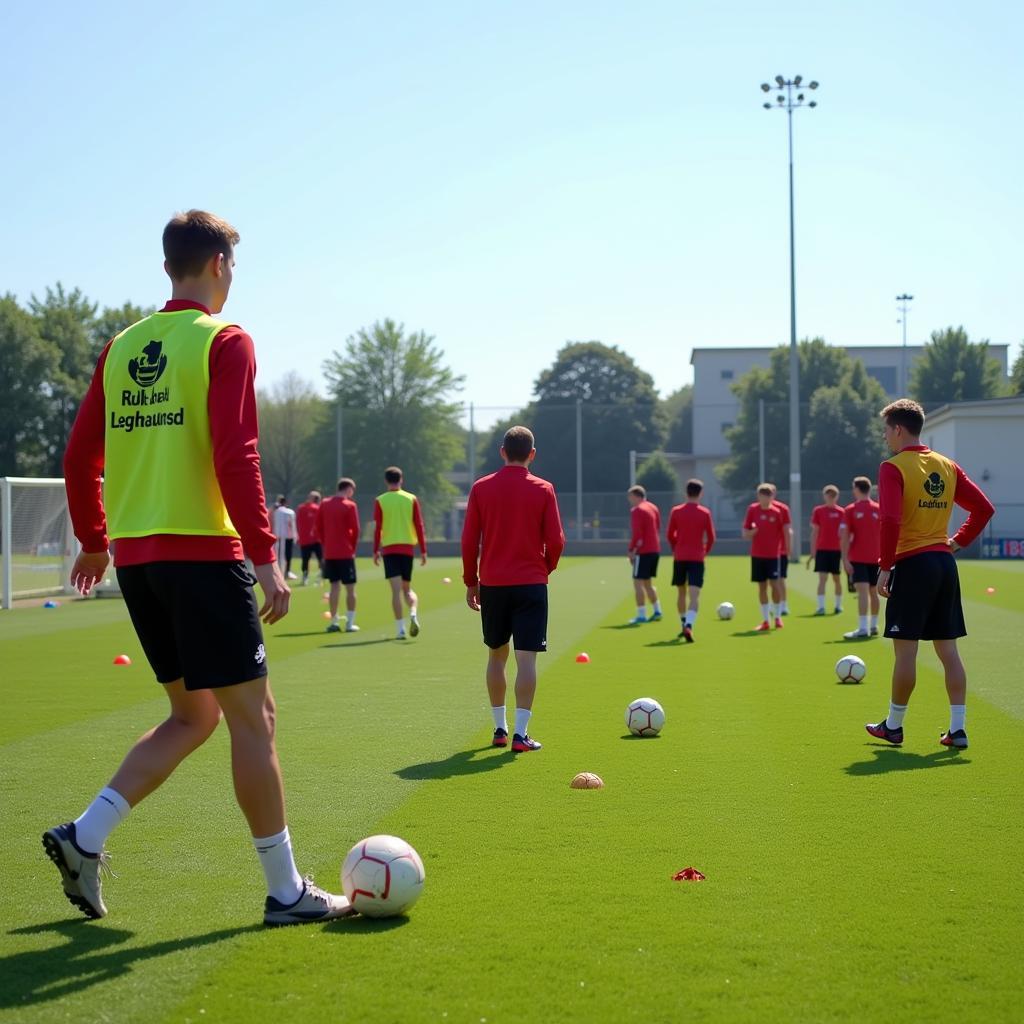 Bayer Leverkusen A-Jugend Training