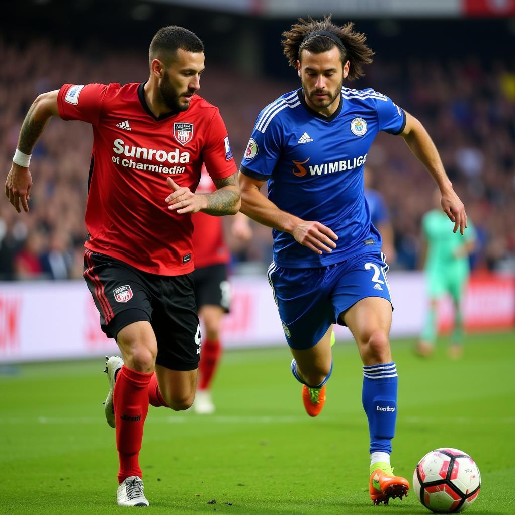 Bayer Leverkusen gegen Arminia Bielefeld in der Bundesliga