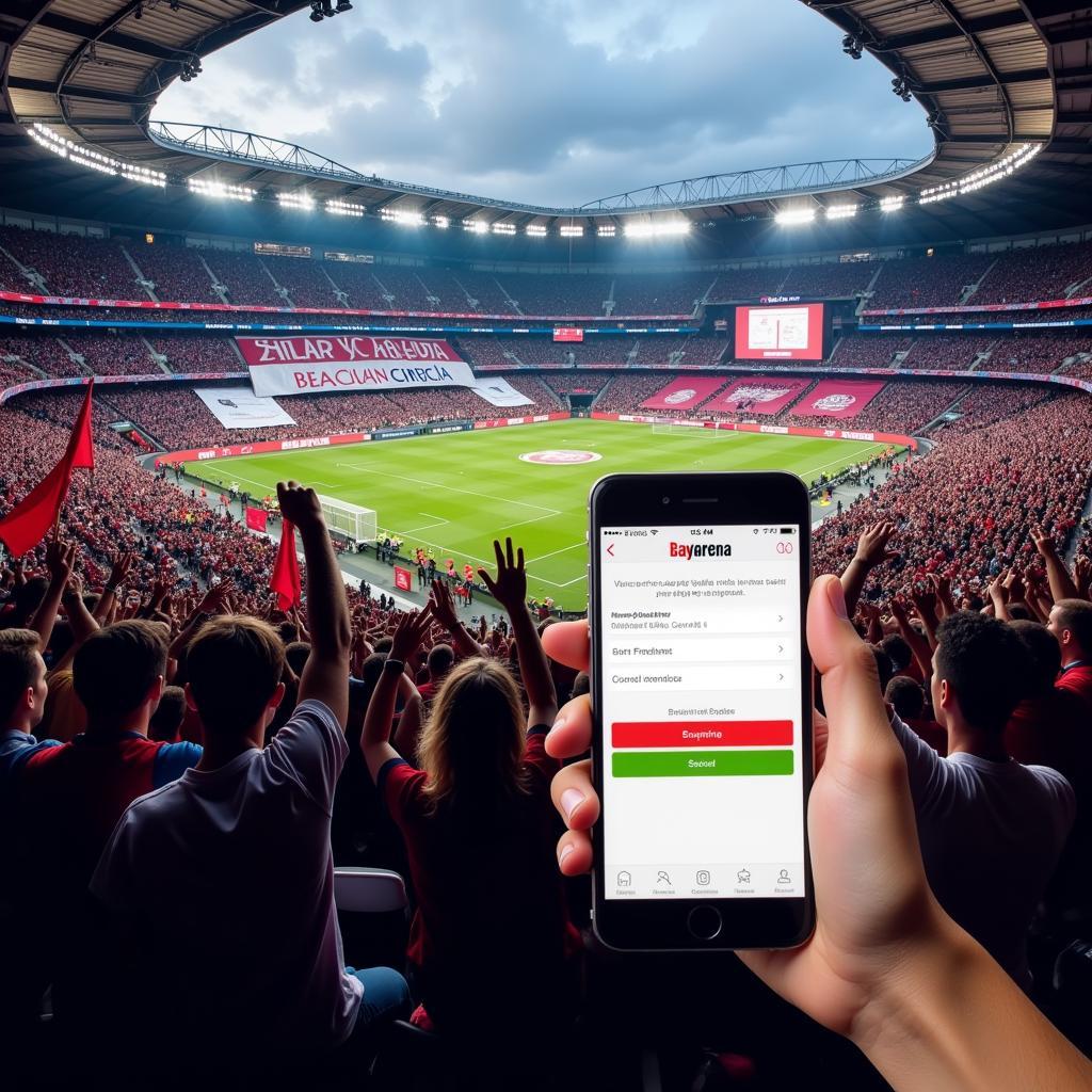 Bayer Leverkusen gegen Atletico Madrid Tickets Stadion