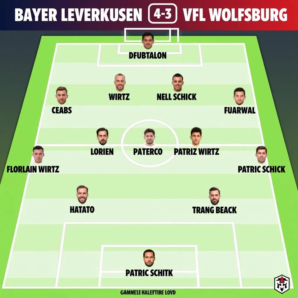 Bayer Leverkusen Startaufstellung