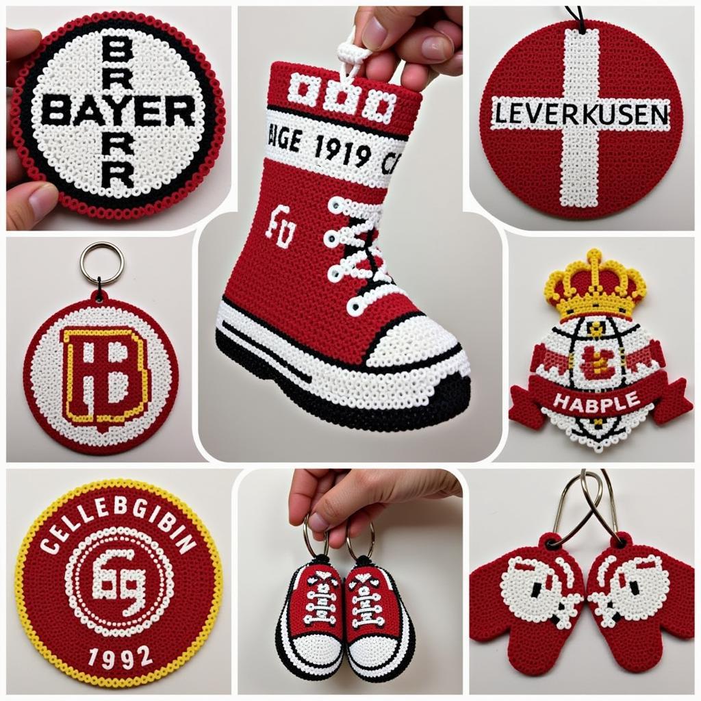 Bayer Leverkusen Bügelperlen Ideen - Kreative Beispiele und Inspirationen für Bayer Leverkusen Fanartikel aus Bügelperlen.