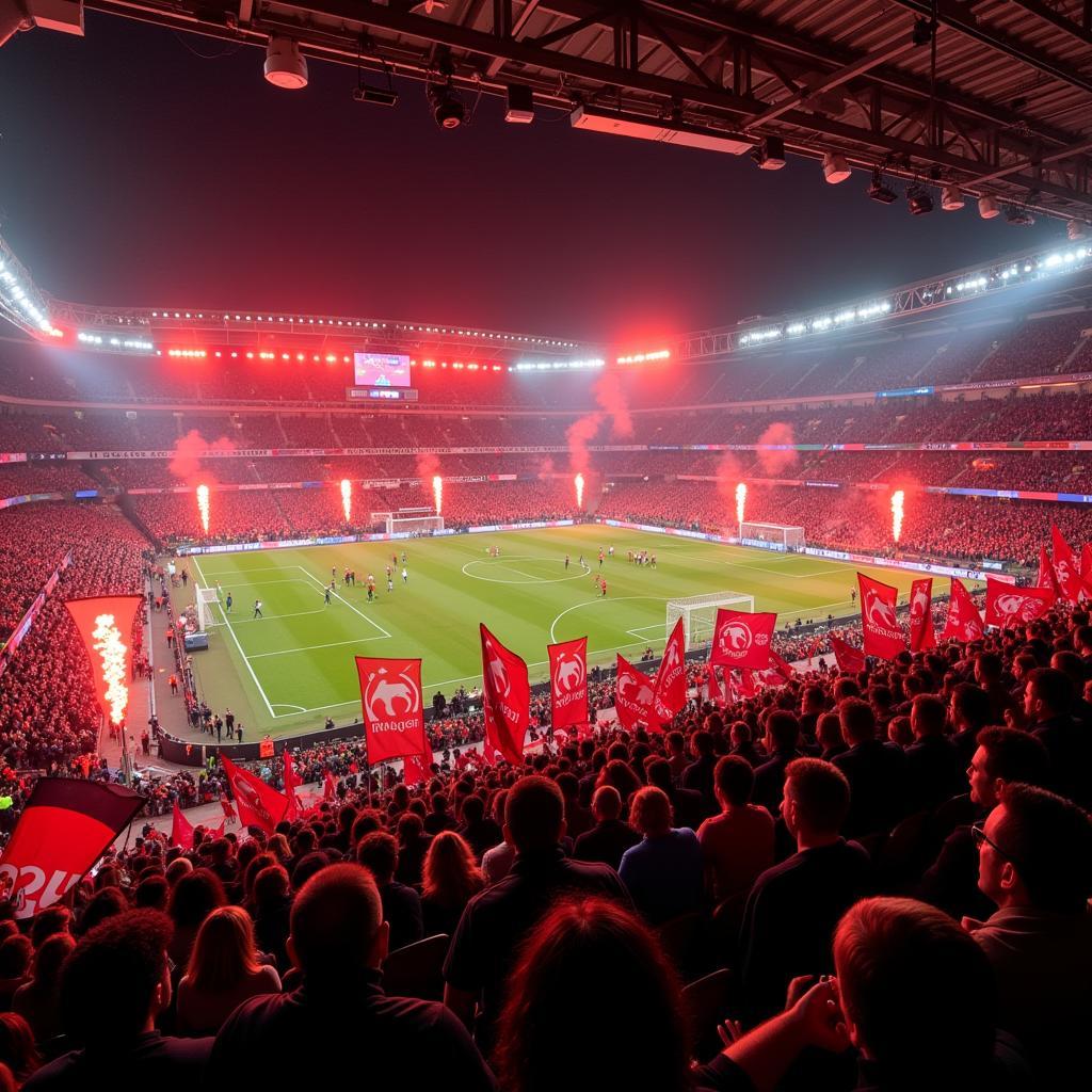 Bayer Leverkusen Champions League Fans