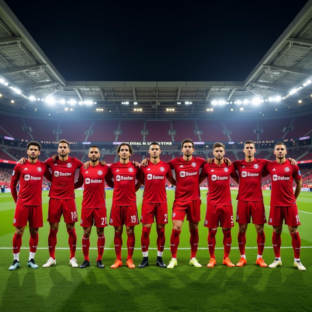 Bayer Leverkusen Champions League Team